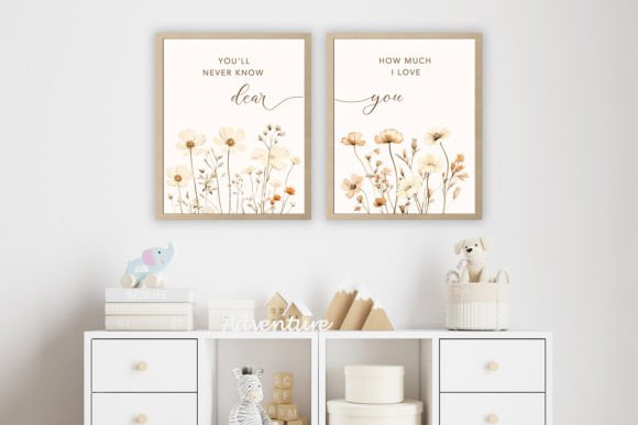 Download Wildflower Nursery Wall Art - Premium Resources